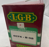 LGB 4074-b02 Tiffany DSP&PRR Reefer Car (white) G SCALE Like New