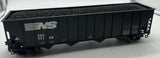 Weaver u4910 Norfolk Southern NS 4 bay high sided hopper w coal load 3 RL O SCALE Used Excellent