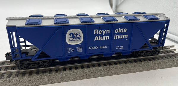 Lionel 6-9260 Reynolds Billboard Covered Hopper O SCALE Used Excellent Damaged Box
