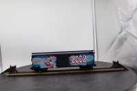 MTH Railking 30-7490 New Year's Box Car - 2002 New Years . O SCALE Like New