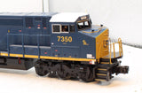 MTH 30-20340-3 CSX Dash-8 Diesel Engine RailKing O Scale #7350 Like New