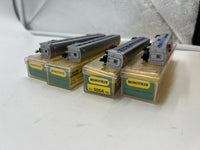Minitrix 3034 3034 3044 3054 Baltimore & Ohio B&O Passenger Car Set (4) N SCALE Used Excellent