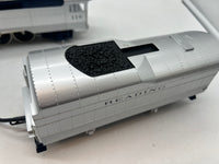 MTH Railking 30-1152-0  Reading 4-6-2 Crusader Steam Loco w/Whistle #118 QSI O SCALE Like New