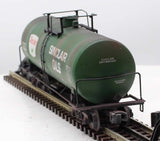Weaver U1334LD SINCLAIR OILS 40' Tank Car Mainline O Scale WEATHERED AS IS Like New
