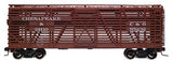 Atlas 0606-1 CHESAPEAKE & OHIO 40' Stock Car TRAINMAN 3rl O Scale NEW