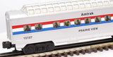 Lionel 6-15107 AMTRAK Full Vista Dome Car O Scale Used Excellent