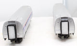 MTH Railking 30-6521 Amtrak 2-Car O-31 Amfleet Coach Set O SCALE Like New