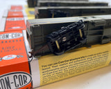 Con-Cor Set of 4 Canadian pacific Green/ Black 72 ft passenger cars HO SCALE Like New as is cosmetically