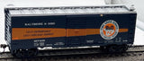 Athearn 7008  baltimore ohio B&O Time Saver, 40' Boxcar. #467439 HO Scale Like New