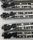 Lionel 2527490, 2527510 Nickel Plate Road NPR 4 car Passenger Set and StationSounds Diner (Set of 5 cars) O Scale Like New No Box