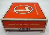 Lionel 6-22952 Mainline DIE CAST Classic Lionel Billboard Set O SCALE NEW Damaged Box