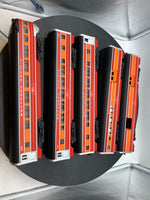 Lionel 6-9589, 6-9590, 6-9591, 6-9592, 6-9593 Southern Pacific Daylight Passenger Car Set (Set of 5) O Scale Like New