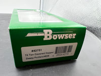 Bowser 42751 Dewey Portland 70 ton covered hopper HO SCALE NEW