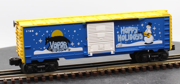 Lionel Christmas 6-26228 Vapor Boxcar O SCALE Like New