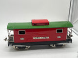 MTH Tinplate 10-2044 200 Series Std. Gauge Caboose - Red & Pea Green Standard gauge  NEW No Box
