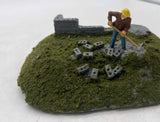 K-Line k-42415   FIGURE w/SLEDGEHAMMER, CONSTRUCTION SCENE O SCALE Used Excellent as is