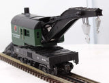 MTH 30-7911 NORTHERN PACIFIC Crane Car RailKing O Scale Like New