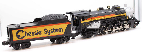 Lionel 6-81299 Chessie System LionChief Plus 2-8-2 Mikado #2103 O SCALE Like New