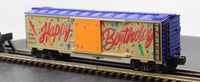 K-line K641-7410 Happy Birthday musical boxcar O SCALE Like New