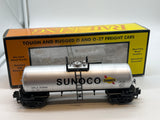 MTH Railking 30-73392 Sunoco RailKing Modern Tank Car O SCALE Like New