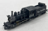 Westside Model Company 268 HOn3 Brass D&RGW Rio Grande C-16 #268 2-8-0 HOn3 SCALE Used Excellent WRONG BOX