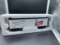 MTH Railking 30-78052 Old German Premium Lager Reefer Car 40325 Queen City Brewing Co O SCALE NEW