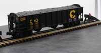 Atlas 2001809-1 Chessie System 70-Ton 3-Bay Open Hopper O Scale Like New