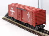 Lionel 6-19809 Erie Lackawanna Operating box car w/mailman (mail bag is missing) O Scale Like New