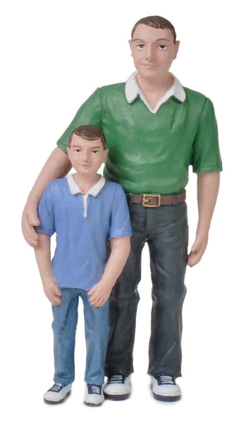 Bachmann 22-179 father and son figures G SCALE NEW