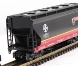 K-Line K6242-1051 ATSF Black Bonnet Alum. 2-Bay Center flow modern Hopper O SCALE NEW