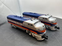 Lionel 6-38153 Spirit of the Century F3 AA diesel set with TMCC Railsounds O SCALE Like New