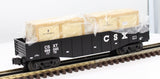 MTH 30-4244A CSX gondola Car w/2 Crates O SCALE Like New
