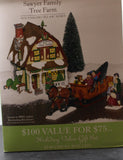 Department 56 New England Village 56.56671 Sawyer Family Tree Farm  Like New