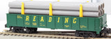 Gilbert 6-48526 READING Gondola Car with Pipes S Gauge S SCALE Like New
