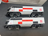 Lionel 6-8851 New Haven F3 AA diesel locomotive set O SCALE Like New