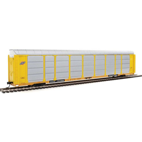 Walthers 920-101417 CHICAGO & NORTH WESTERN CNW 89ft Thrall Tri-Level Autorack Proto ETTX Flat #701338 HO Scale NEW