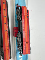Atlas Southern Pacific SP Daylight Locomotive 2125 & 3 Passenger Cars N SCALE Used Excellent No Box