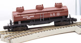 American Flyer 4-9104 BOSTON & MAINE Three-Dome Tank Car S Scale Like New