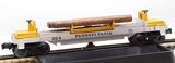 Lionel 6-26841 O Pennsylvania Railroad Log Dump Car 224 O SCALE Like New