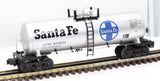 MTH Railking 30-7352 Santa Fe Modern Tank Car #98501 O SCALE Like New