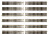 LGB 10600 Straight Track, 600 mm (23.6 inches) 12 PACK G SCALE NEW