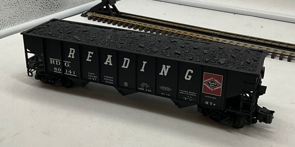 Atlas 60141 Reading AAR 3-Bay 70 Ton Open Hopper Item #913 (3 Rail) Like New