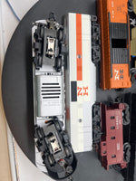 Lionel Postwar Celebration (remake) 6-38324 #2507W NEW HAVEN F3 DIESEL FREIGHT SET (CONVENTIONAL PWR & DMY A #2242) O SCALE Like New