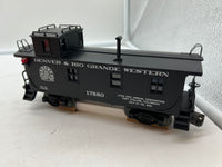 Lionel 6-17880 LCCA 1990 Denver and Rio Grande Western D&RGW woodside caboose O SCALE NEW