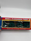 LIFE-LIKE TRAINS Life-Like 1022 SMALL EVERGREEN TREES O/N/HO/S SCALE (4 PACK ) NEW
