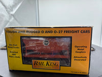 MTH Railking 30-75231 Bessemer & Lake Erie  BLE Ore Car O SCALE Used Excellent Damaged Box production sample