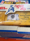 Lionel 6-7606 MASSACHUSETTS State of Massachusetts Boxcar 7606 O Scale Like New Damaged Box
