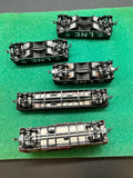 HO Car Pack 125:  Set of 5 Lehigh New England Freight car pack HO SCALE USED