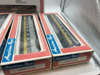 American Flyer 6-48102, 6-48900, 6-48901, 6-48902, 6-48903 Chesapeake Ohio C&O Passenger Train Set (Set of 5) PA-1 Diesel Locomotive and 4 passenger cars S Scale NEW