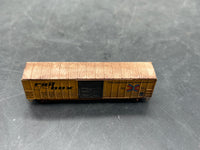 Atlas 50 000 774 Railbox large logo 33616 ACF 50'6" boxcar N SCALE WEATHERED AS IS Used Excellent